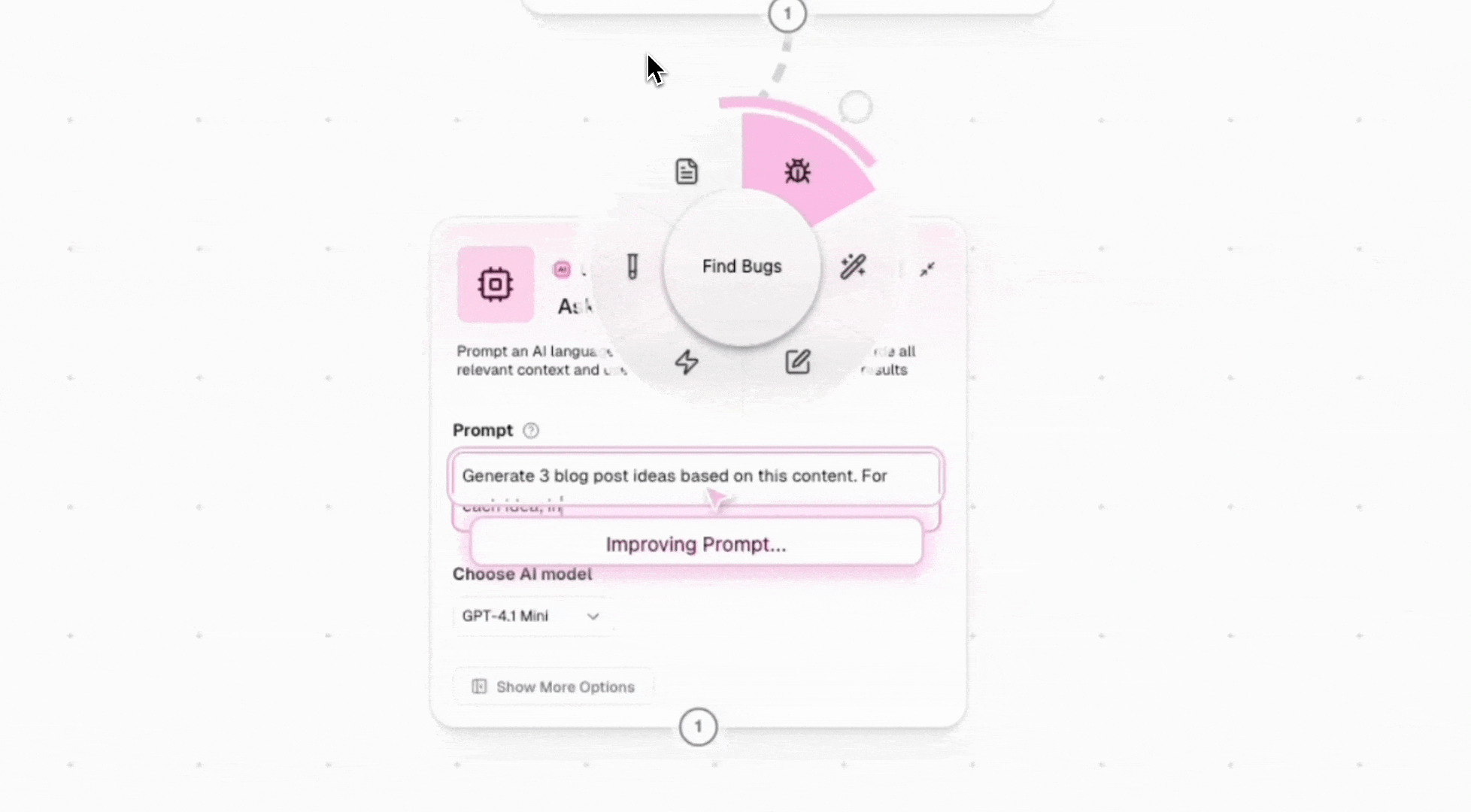 Radial Menu demo