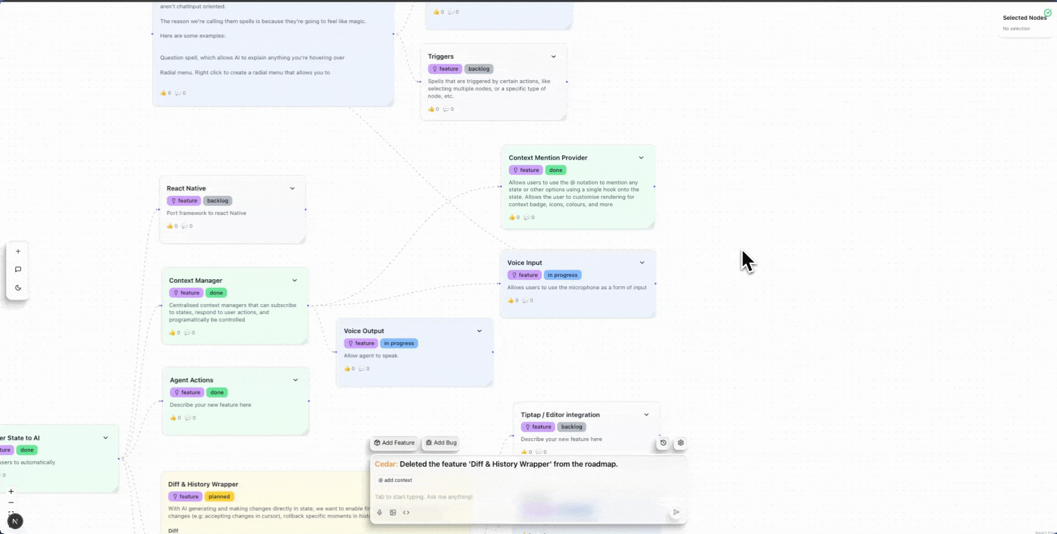 Bottom Center Chat Demo